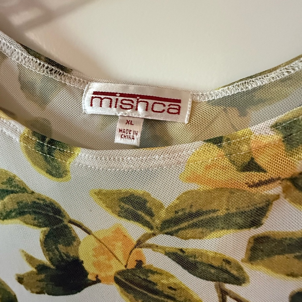 π Mishca, XL, Babydoll Top π - Picture 2 of 3
